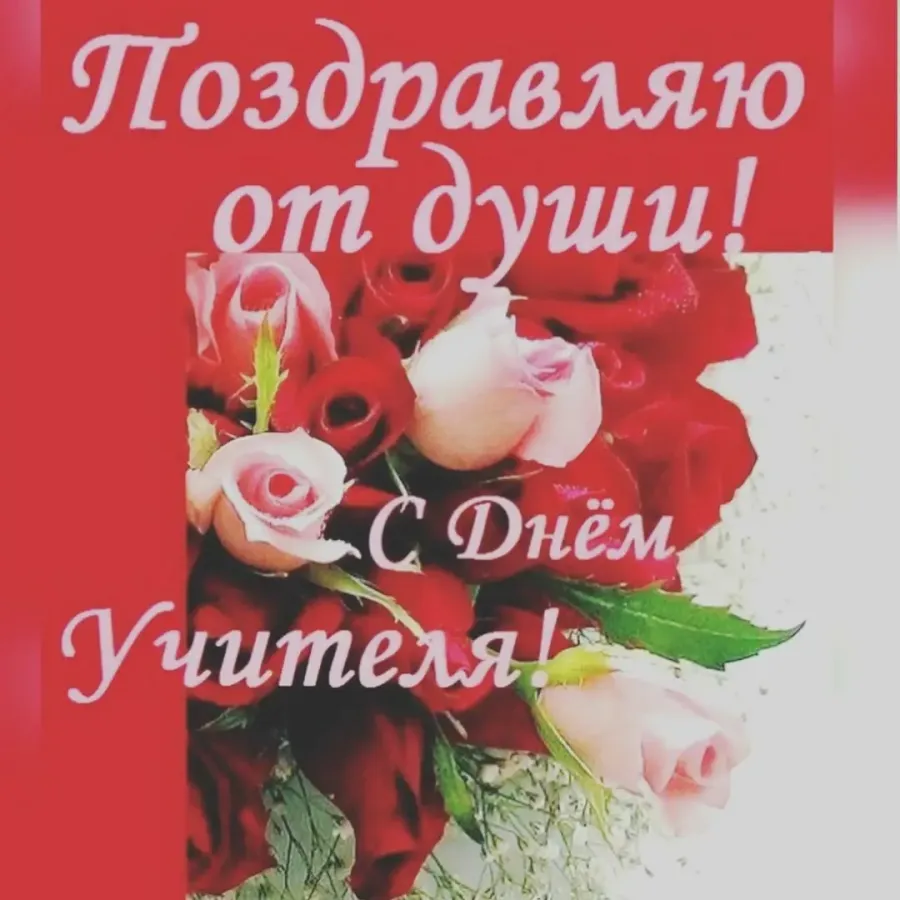 Поздравление репетитору