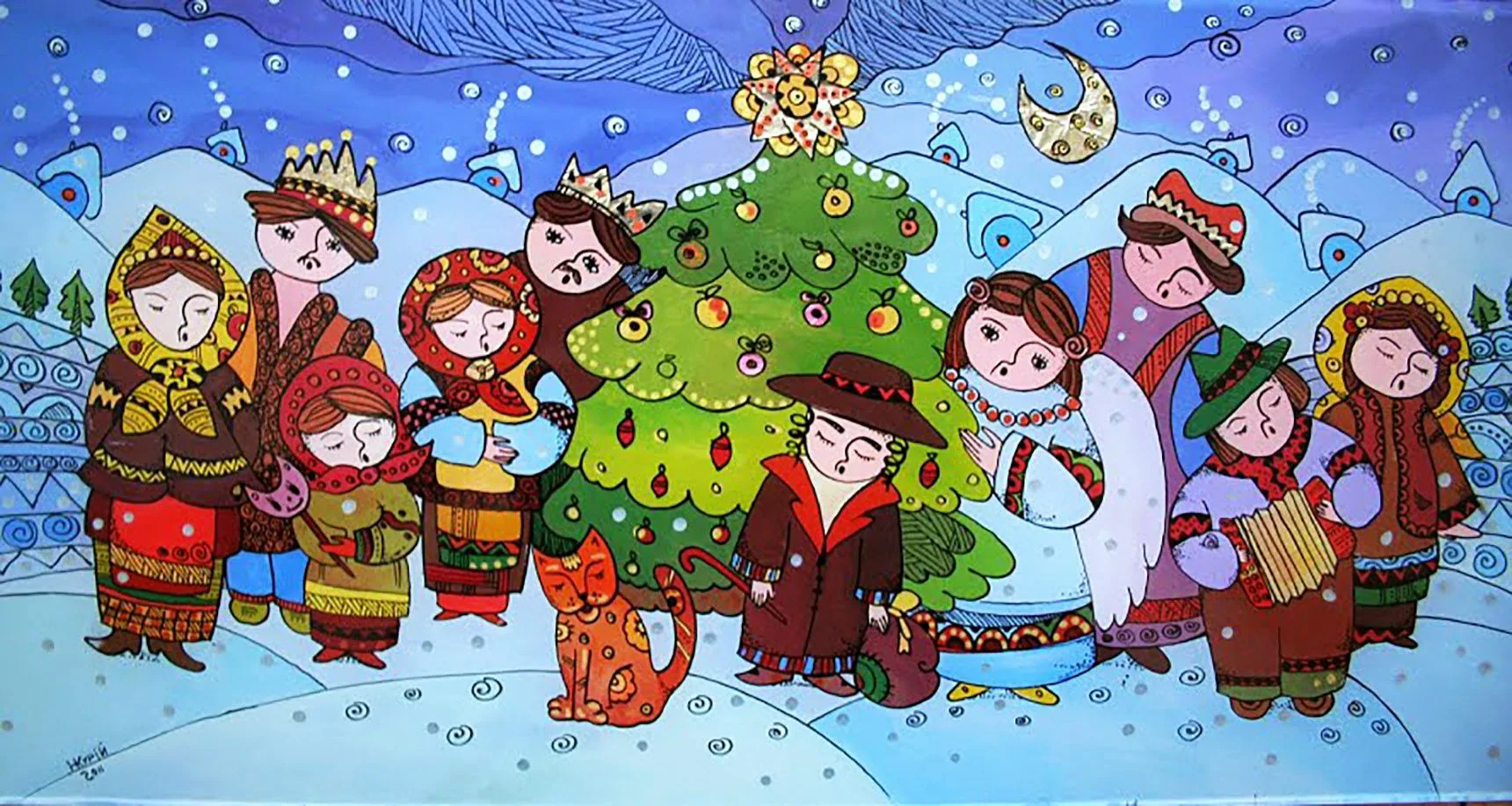 Фото Прикольні привітання з Різдвом Христовим на українській мові #79