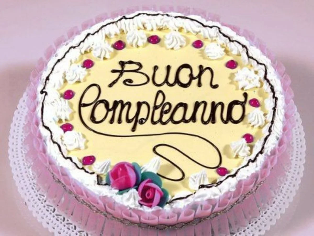 Фото Поздравление с днем рождения на итальянском языке #48