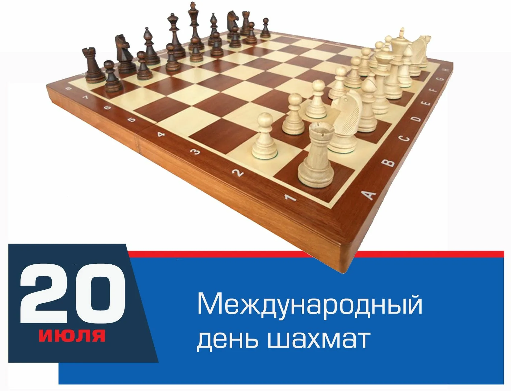 Фото День шахмат 2024, поздравление шахматисту #47