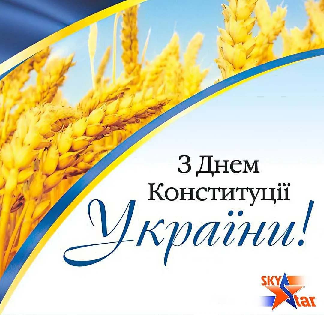 Фото Привітання з Днем Конституції України #49