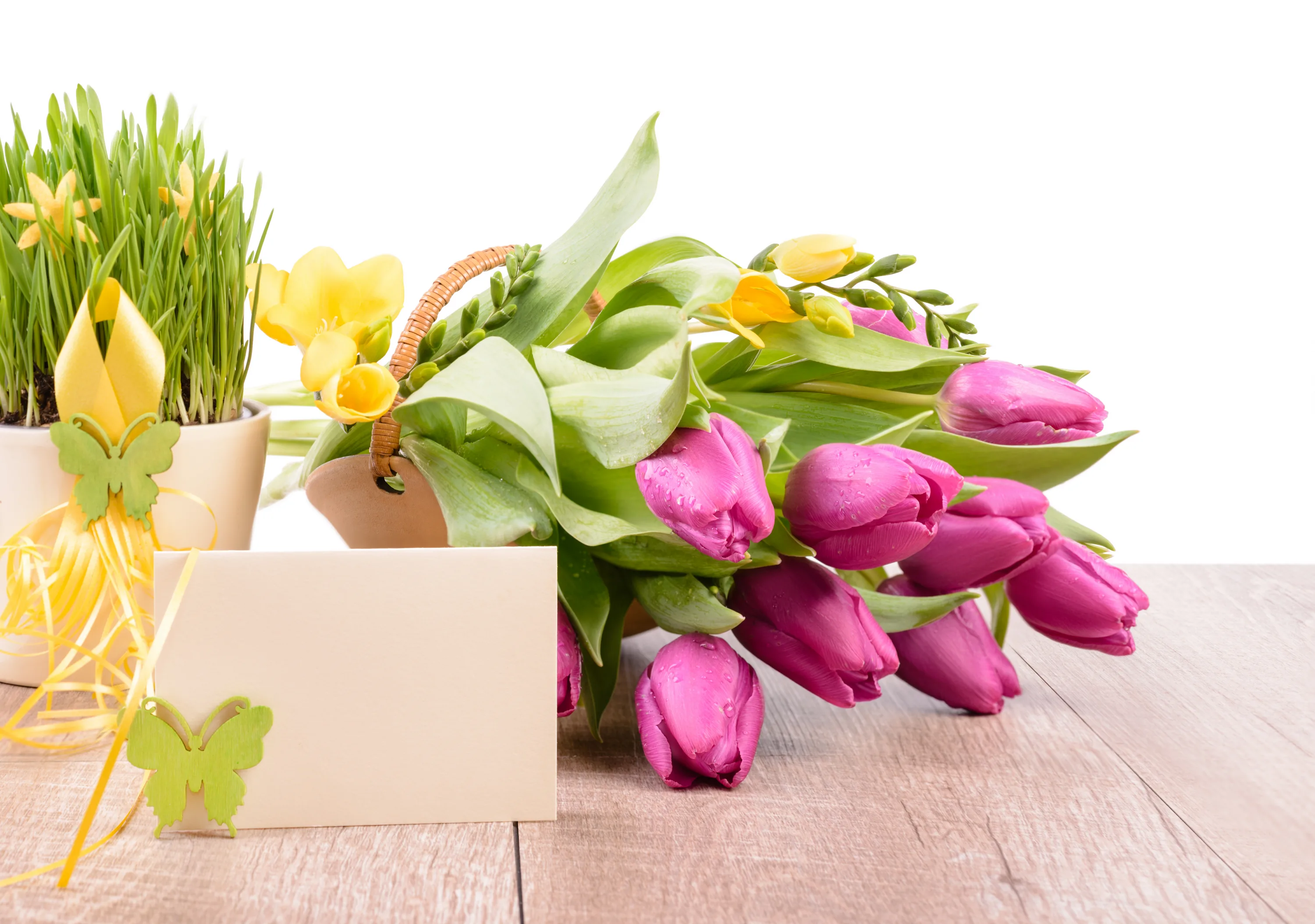 Фото Стихи к подарку тюльпаны #51