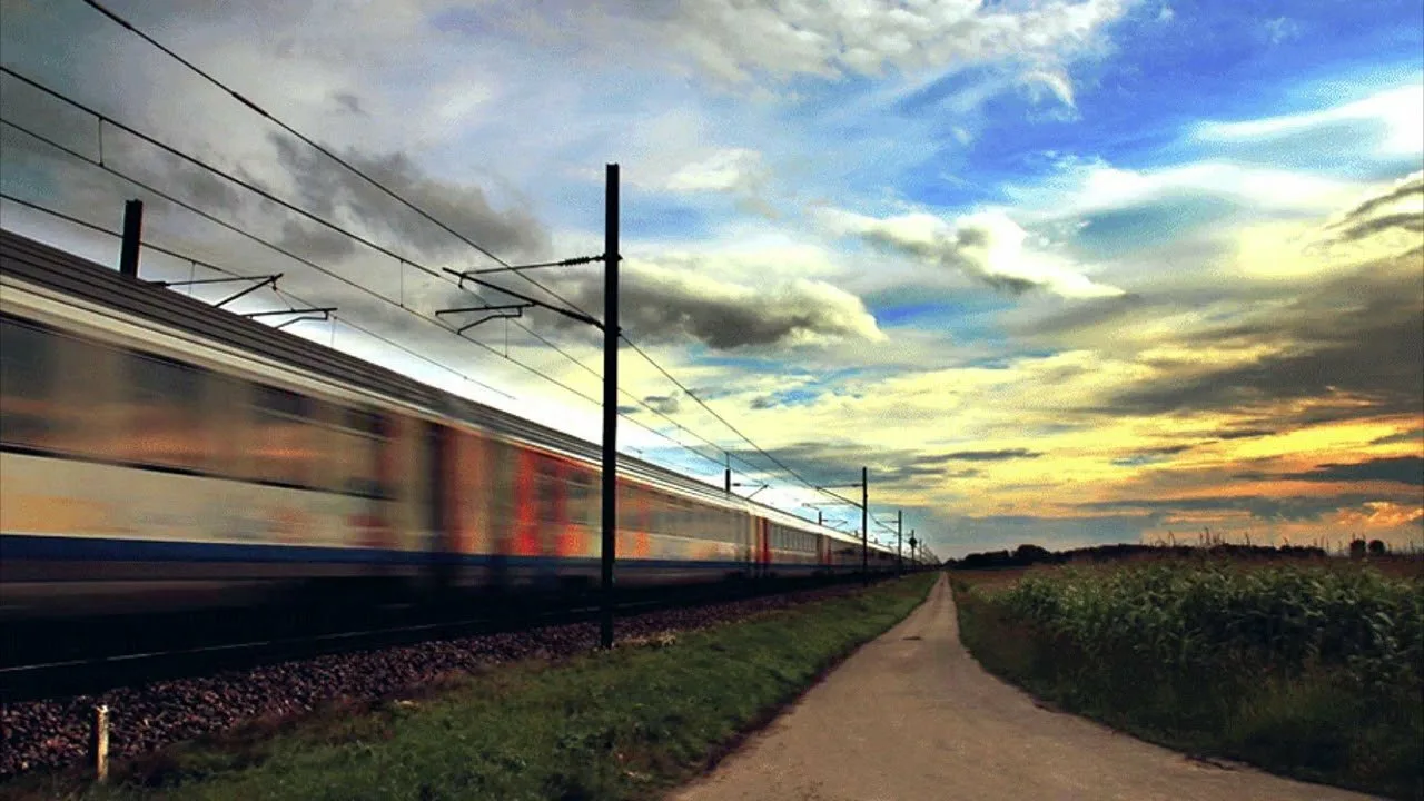 Фото Пожелания в дорогу на поезде #61