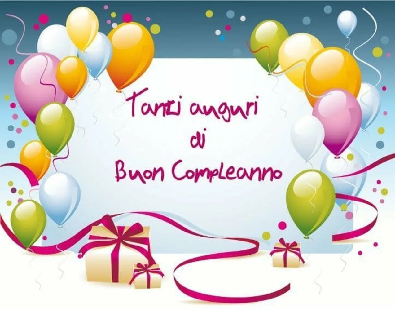 Фото Поздравление с днем рождения на итальянском языке #8