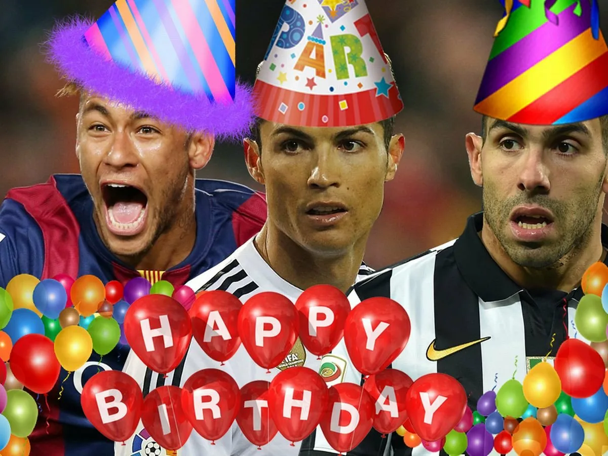 Фото Congratulations on the birthday of a football player #9
