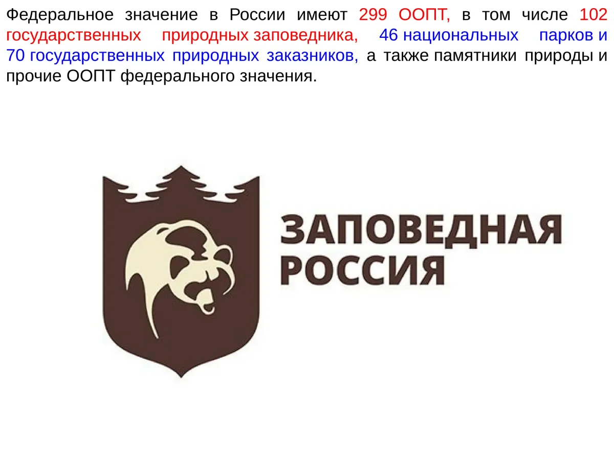 11 заповедников и национальных парков