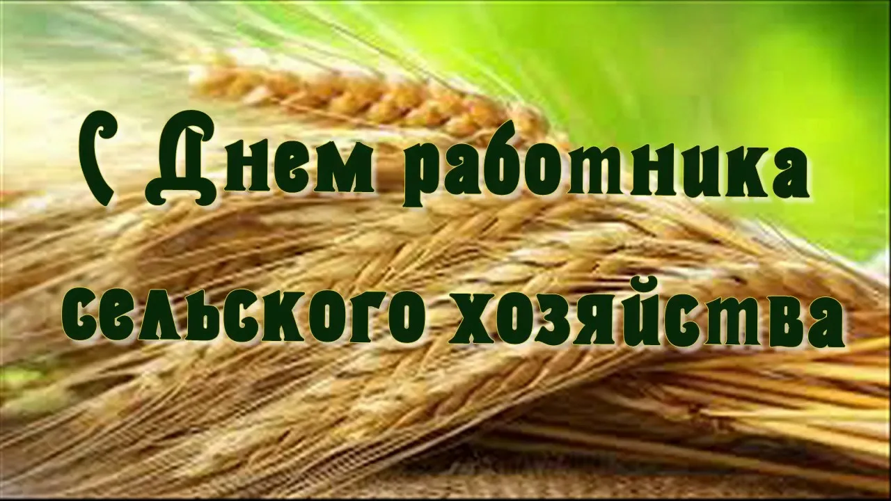 Фото Поздравление с Днем сельского хозяйства коллегам #66