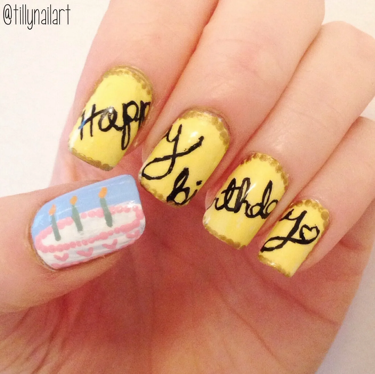 Фото Happy birthday greetings to the manicurist #6
