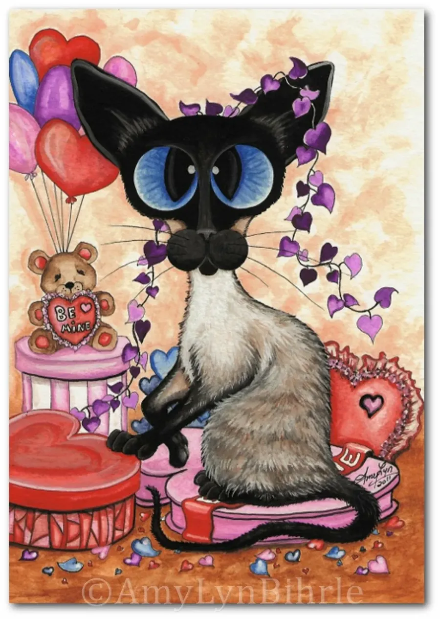 С днем рождения женщине с котом. AMYLYN Bihrle картины. AMYLYN Bihrle художник и иллюстратор. AMYLYN Birhle художник. AMYLYN Bihrle сиамские кошки.