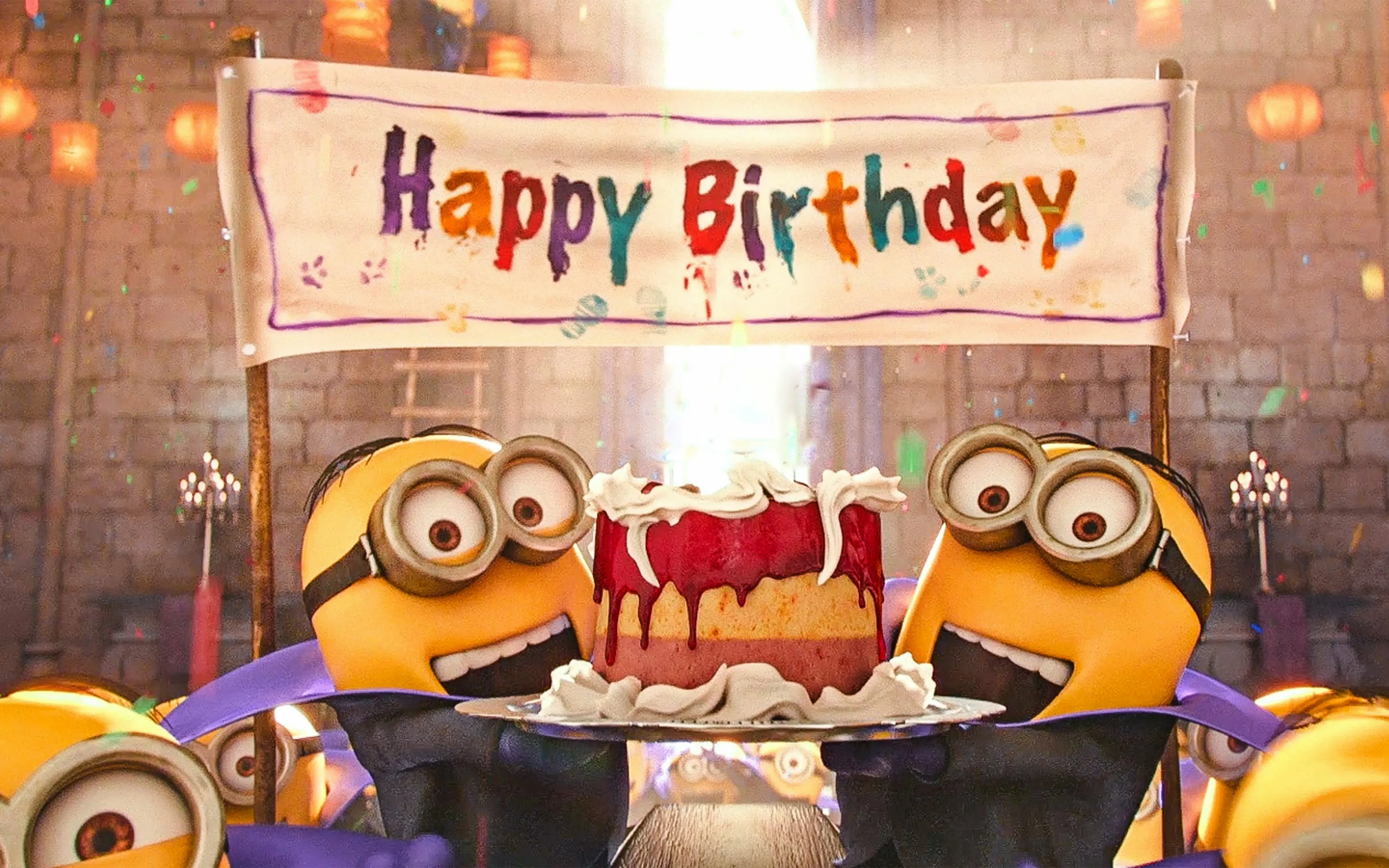 Игры на 4 день рождения. С днём рождения Миньоны. Картина с днём рождения. Открытка с днём рождения Миньоны. С днем рождения мультяшки.