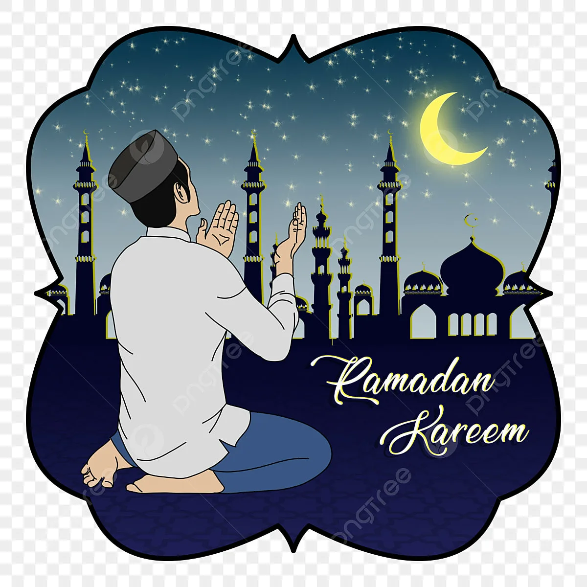 Картинка с рамаданом всех мусульман. Исламские иллюстрации. Спокойной ночи мусульманину. Доброе вечер мусульманские.