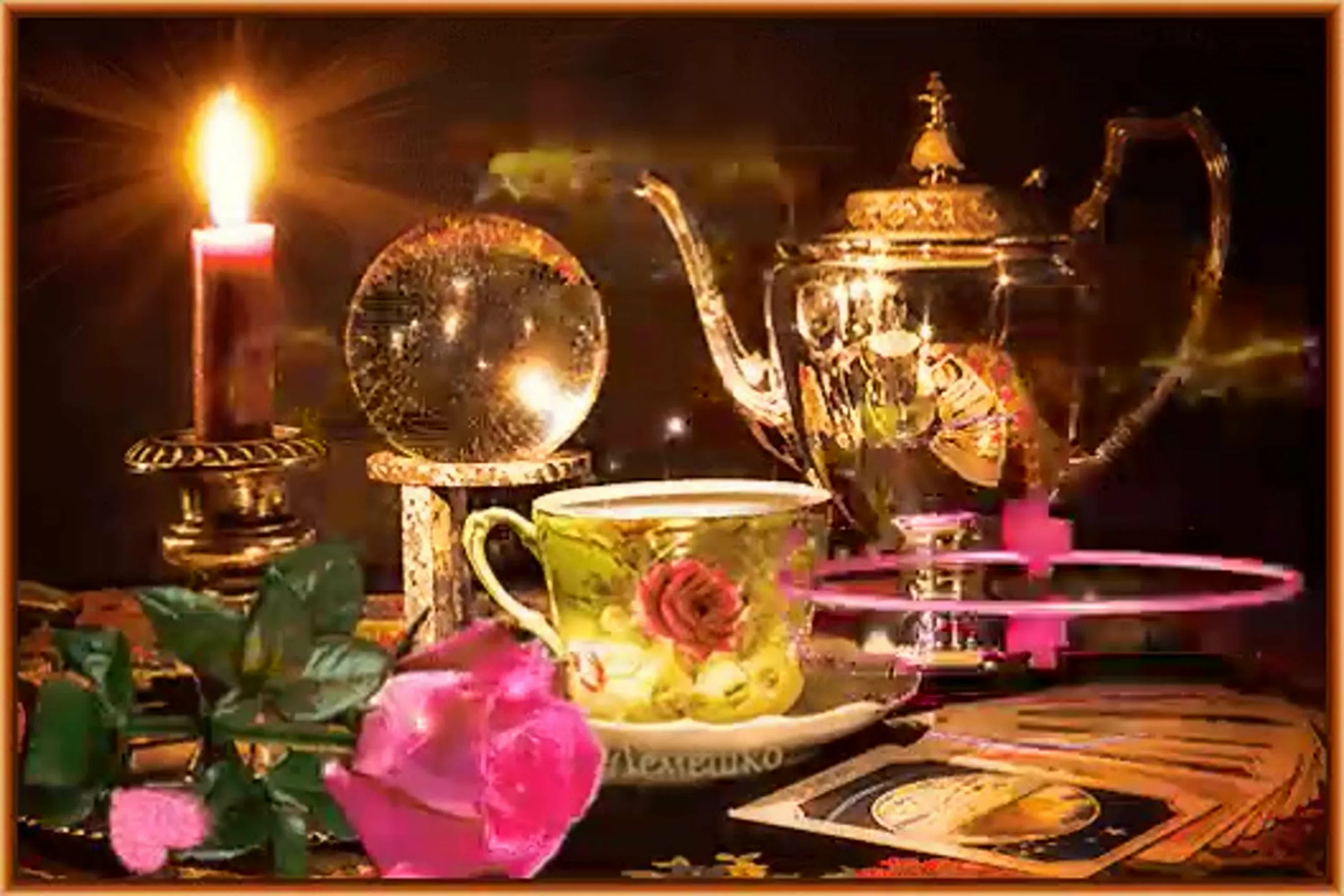 Фото Wishing you a pleasant tea party in verse and prose #6