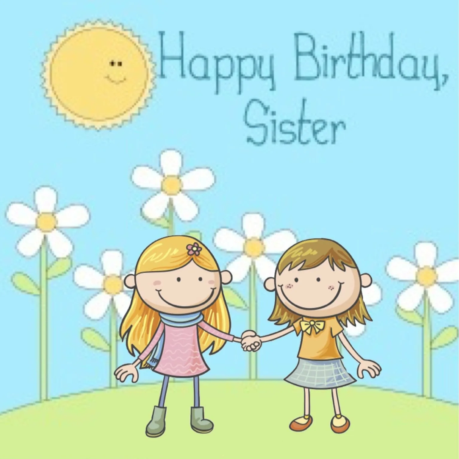 Фото Поздравление с днем рождения старшей сестре от младшей сестры #52