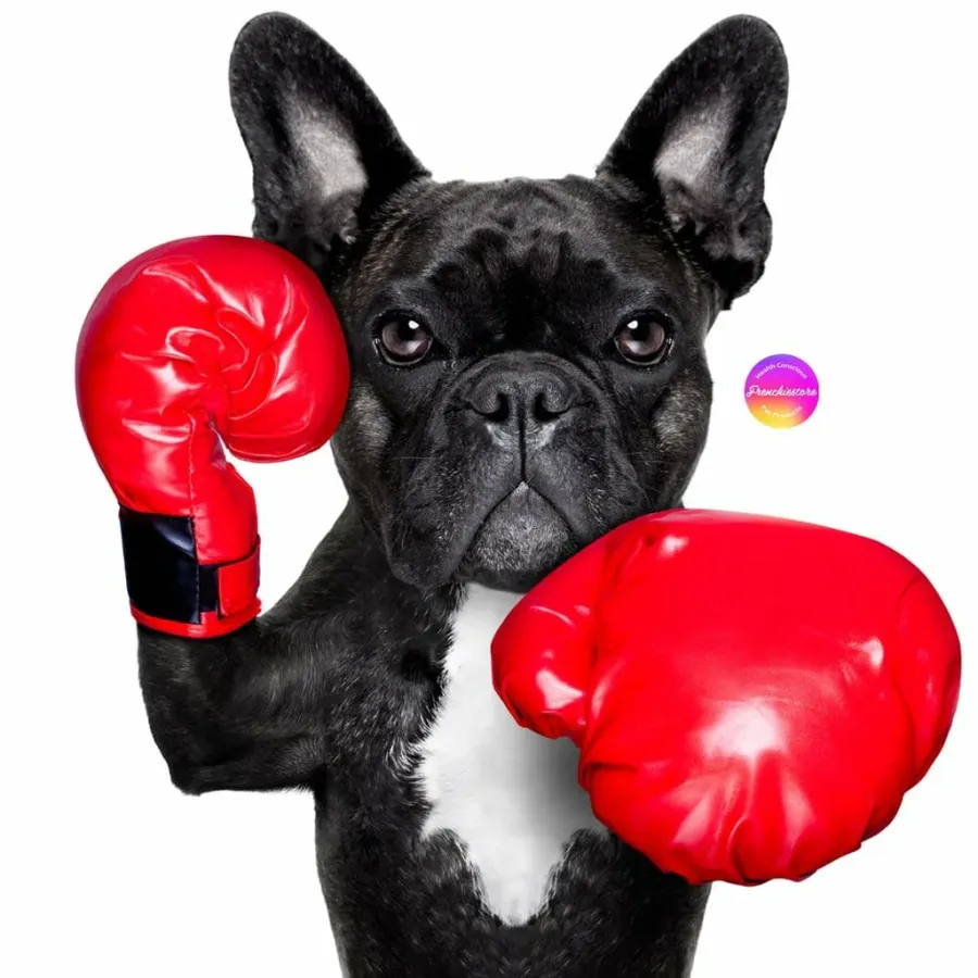 Поздравление боксеру. Собака в боксерских перчатках. С днем рождения боксер. Боксерский бульдог. Открытка с днем рождения боксеру.