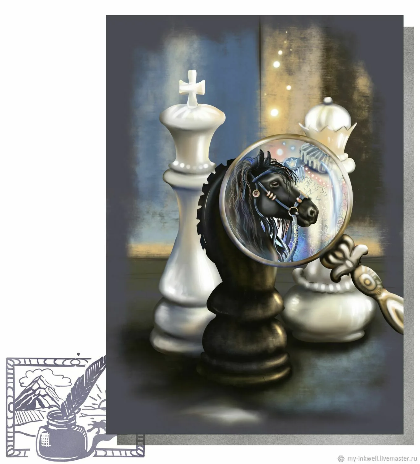 Фото День шахмат 2024, поздравление шахматисту #35