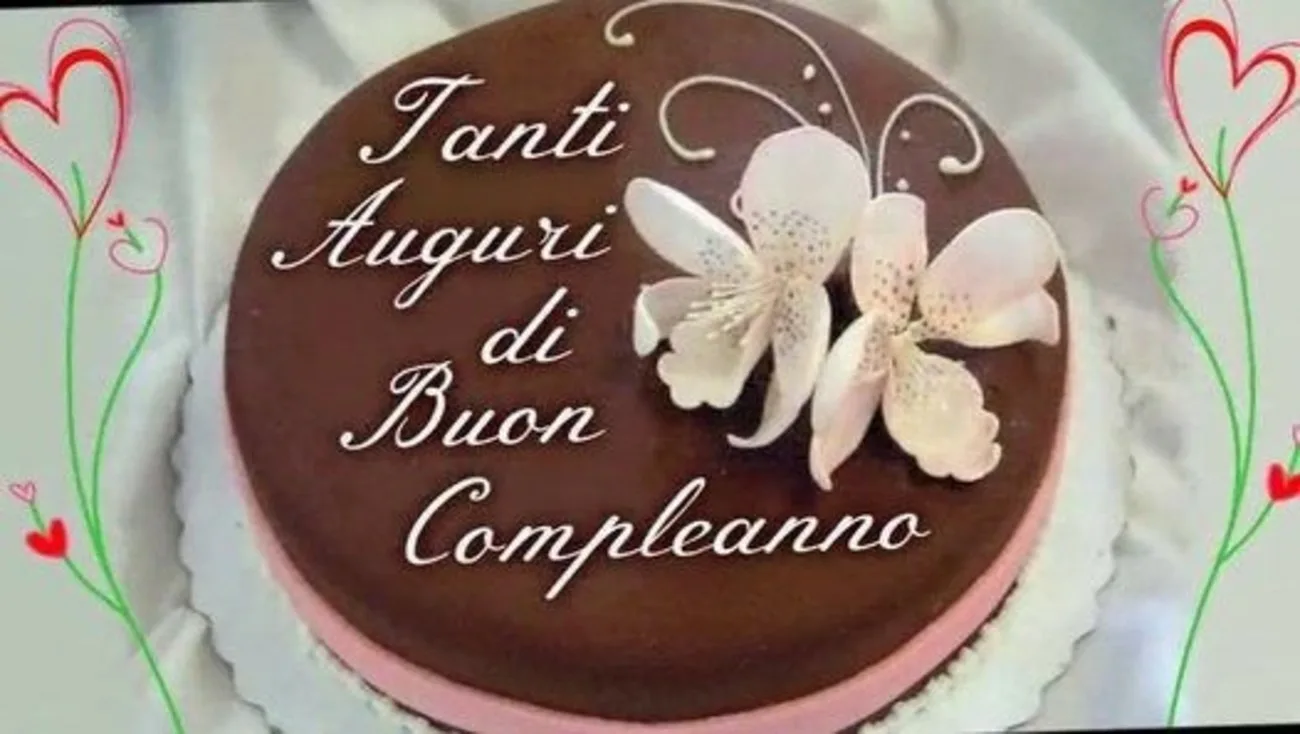 Фото Поздравление с днем рождения на итальянском языке #33