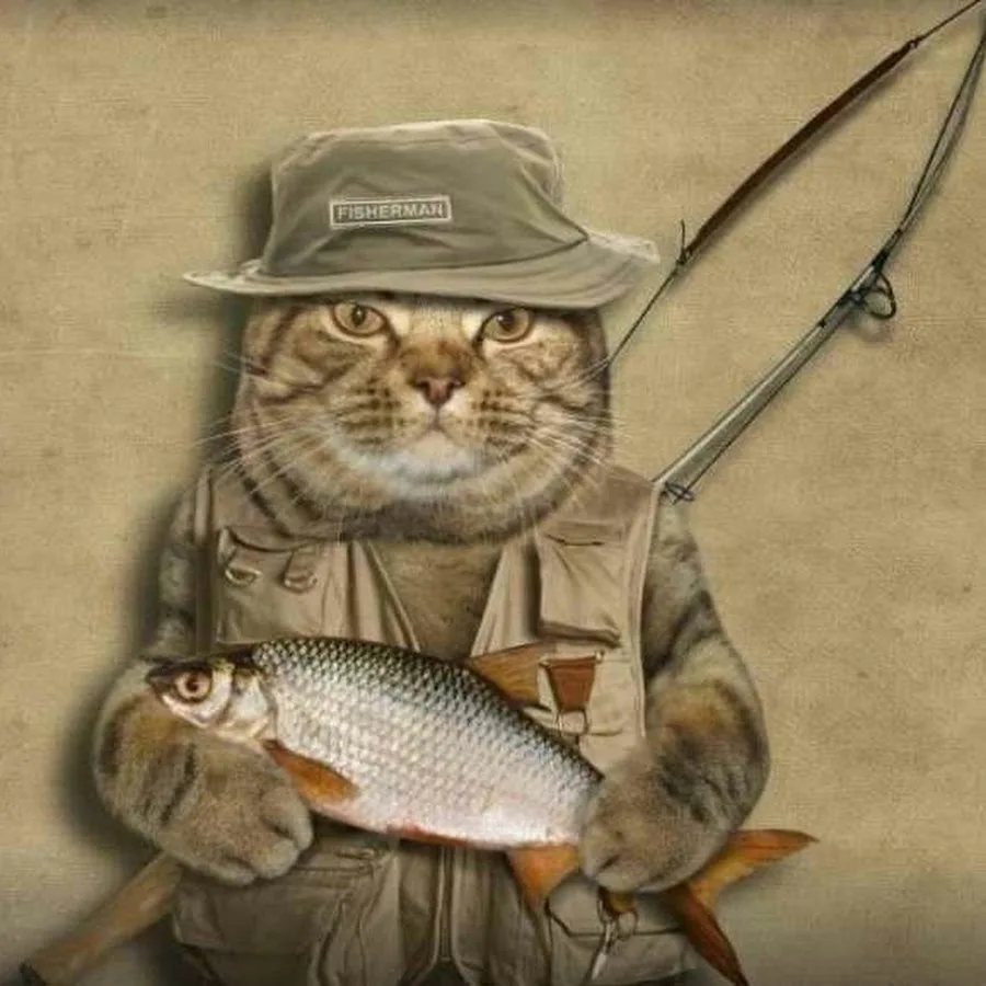 Рыбалка иллюстрация