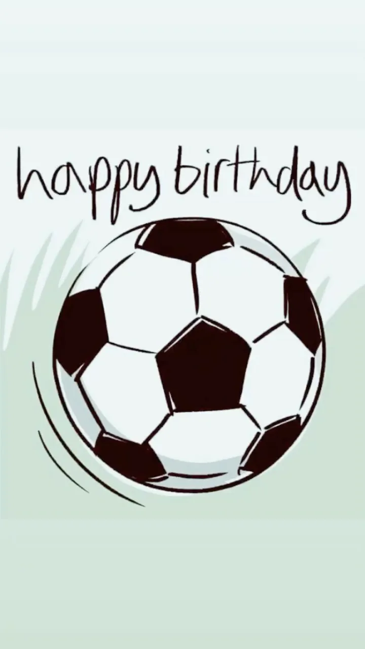 Фото Happy birthday greetings to a friend of a football player #10