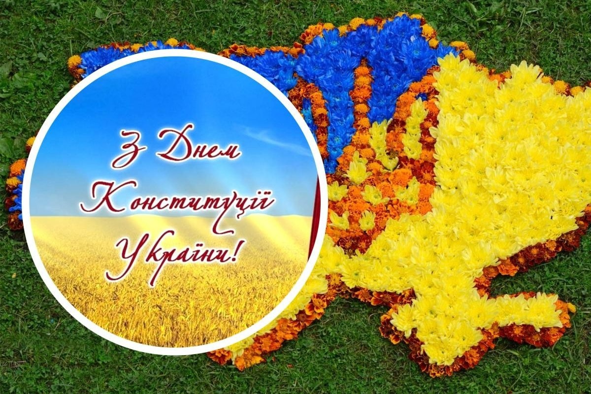 Фото Привітання з Днем Конституції України #72