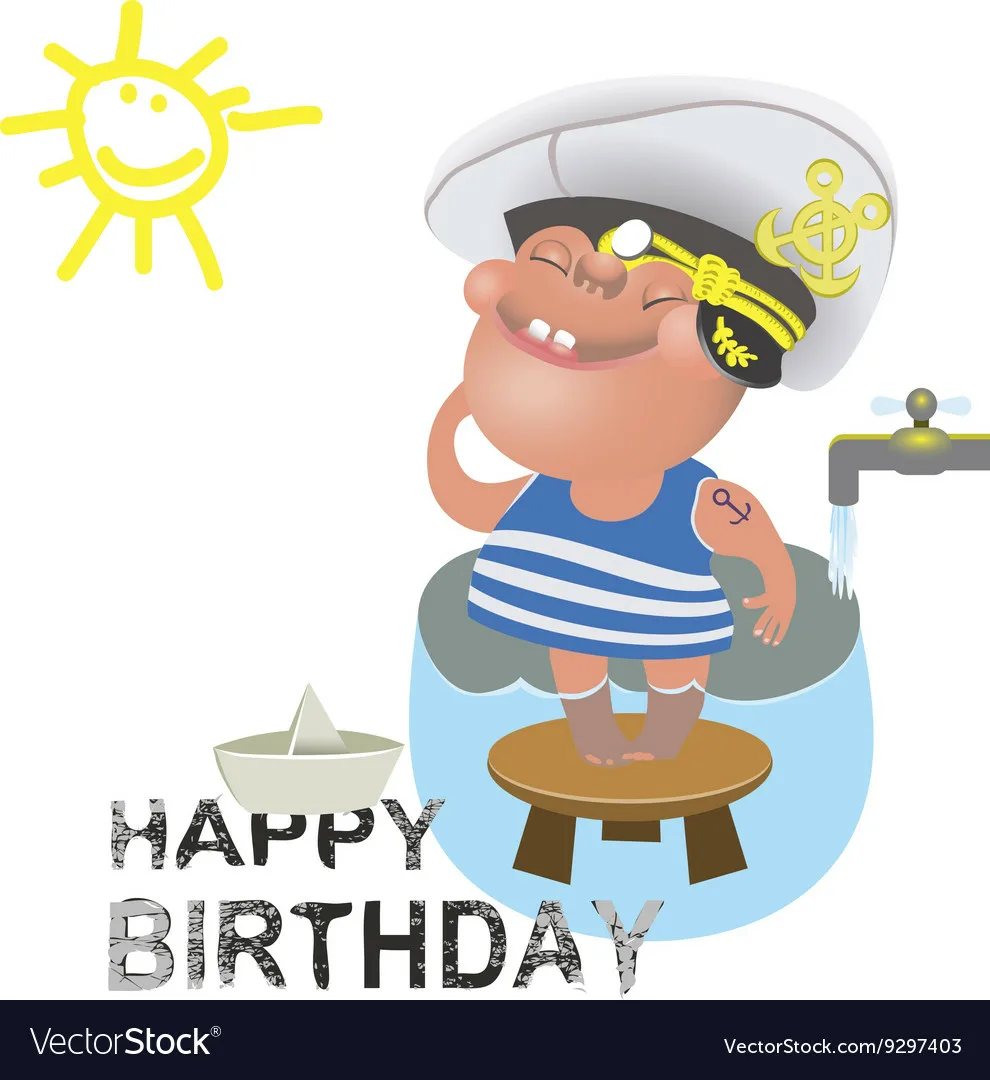 Фото Поздравление с днем рождения капитану корабля #69