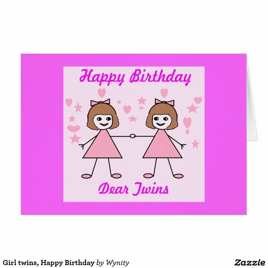Фото Поздравления с днем рождения сестрам близнецам #20