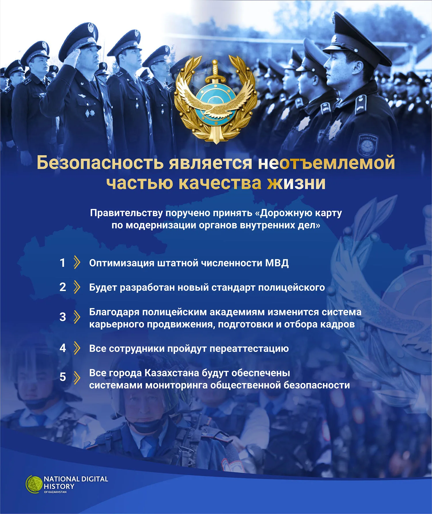 Фото День полиции в Казахстане 2024 #82