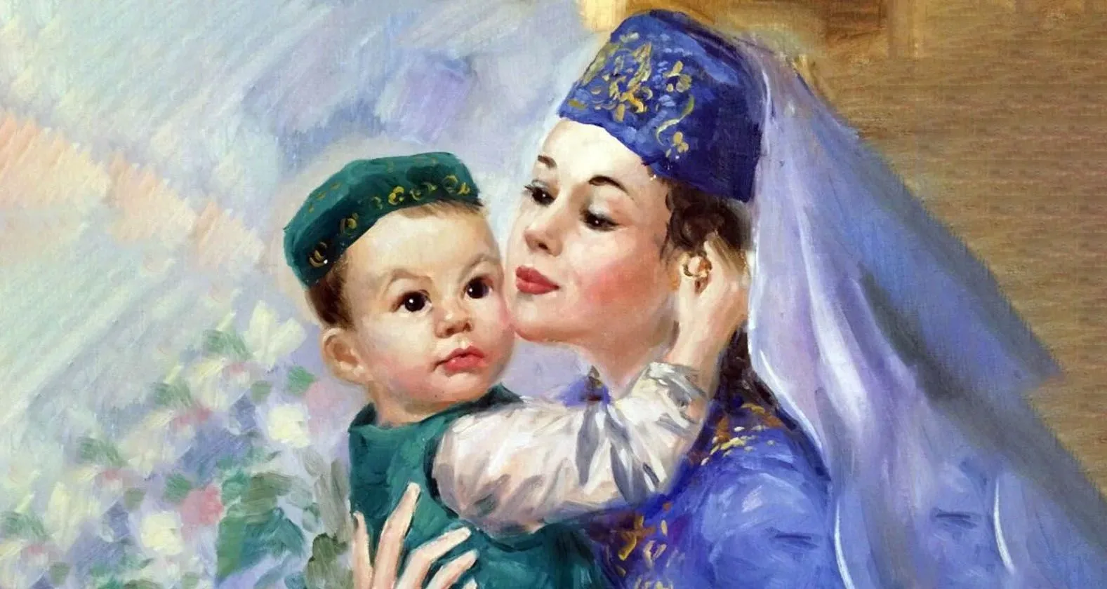 Фото Поздравления с Днем матери на татарском языке в стихах и прозе #75
