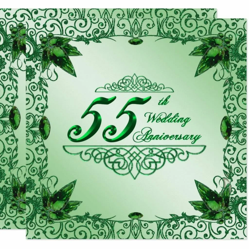 Фото Congratulations on the emerald wedding (55 years) to parents #11