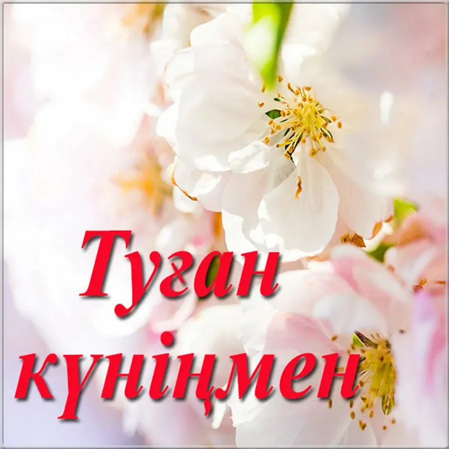 Поздравления открытки на казахском языке