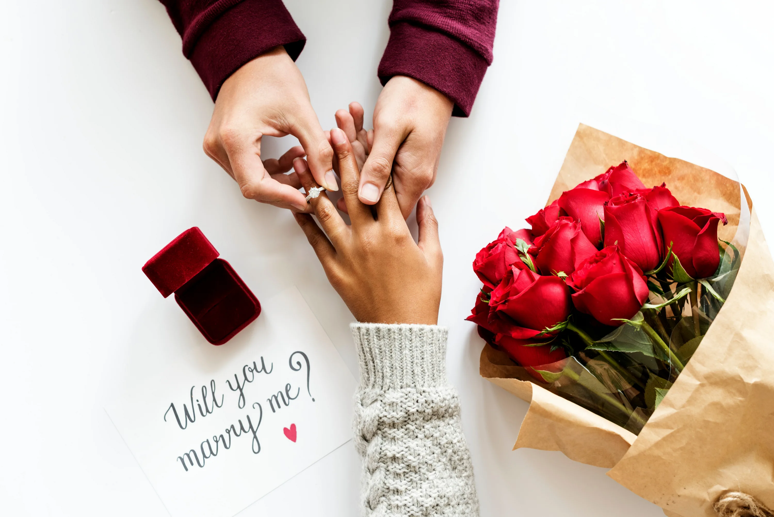 Фото A beautiful marriage proposal #5