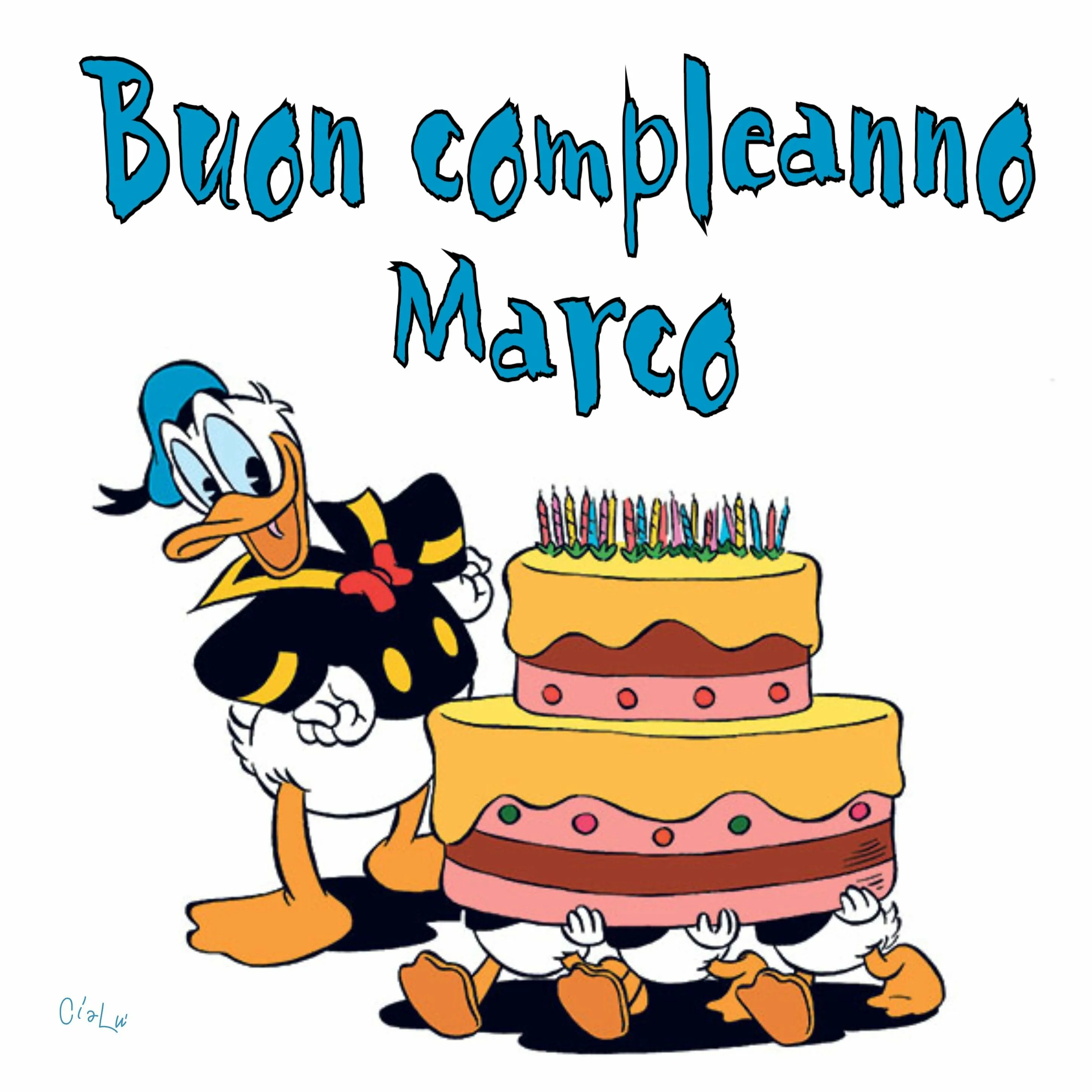 Фото Поздравление с днем рождения на итальянском языке #86