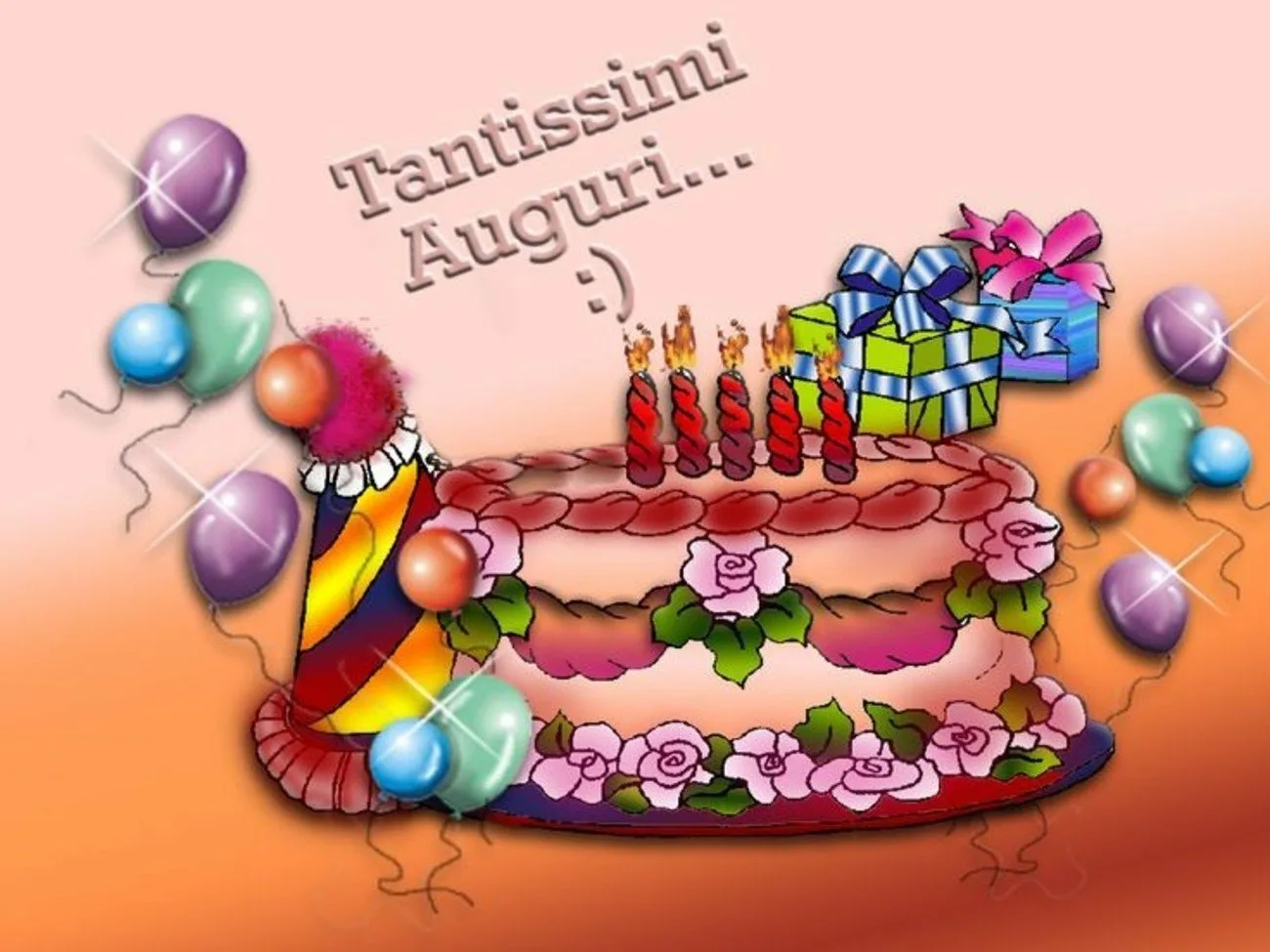 Фото Поздравление с днем рождения на итальянском языке #17