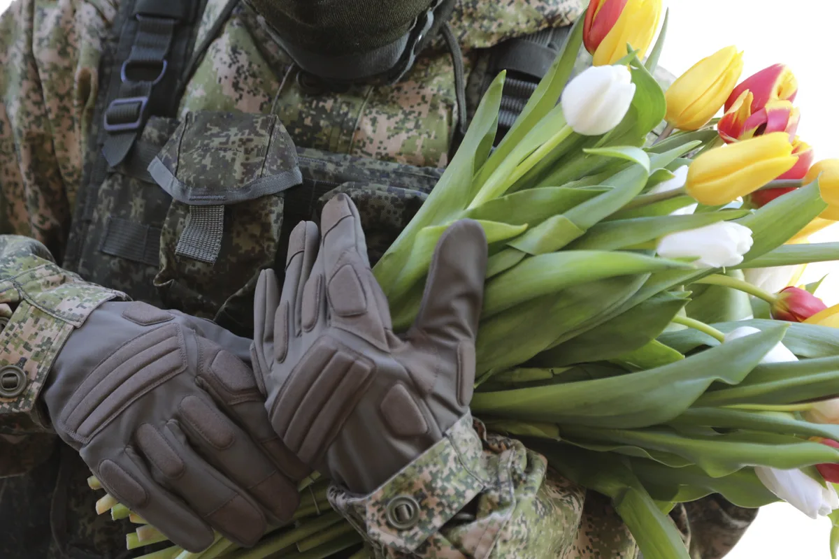 Фото Поздравление с 8 Марта военнослужащих женщин #72