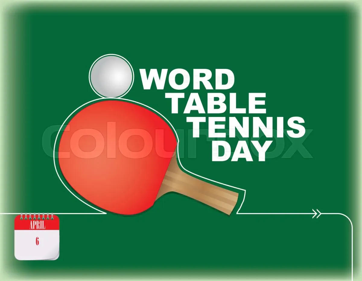 Всемирный день тенниса 2024. День настольного тенниса. Всемирный день настольного тенниса. Настольный теннис плакат. Поздравление с международным днем настольного тенниса.