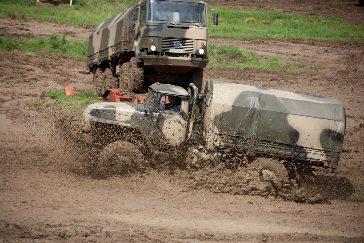 Вождение военных автомобилей