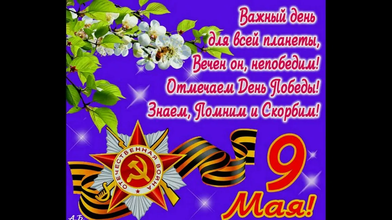 Фото Поздравления и стихи на 9 Мая папе от дочки/сына #66