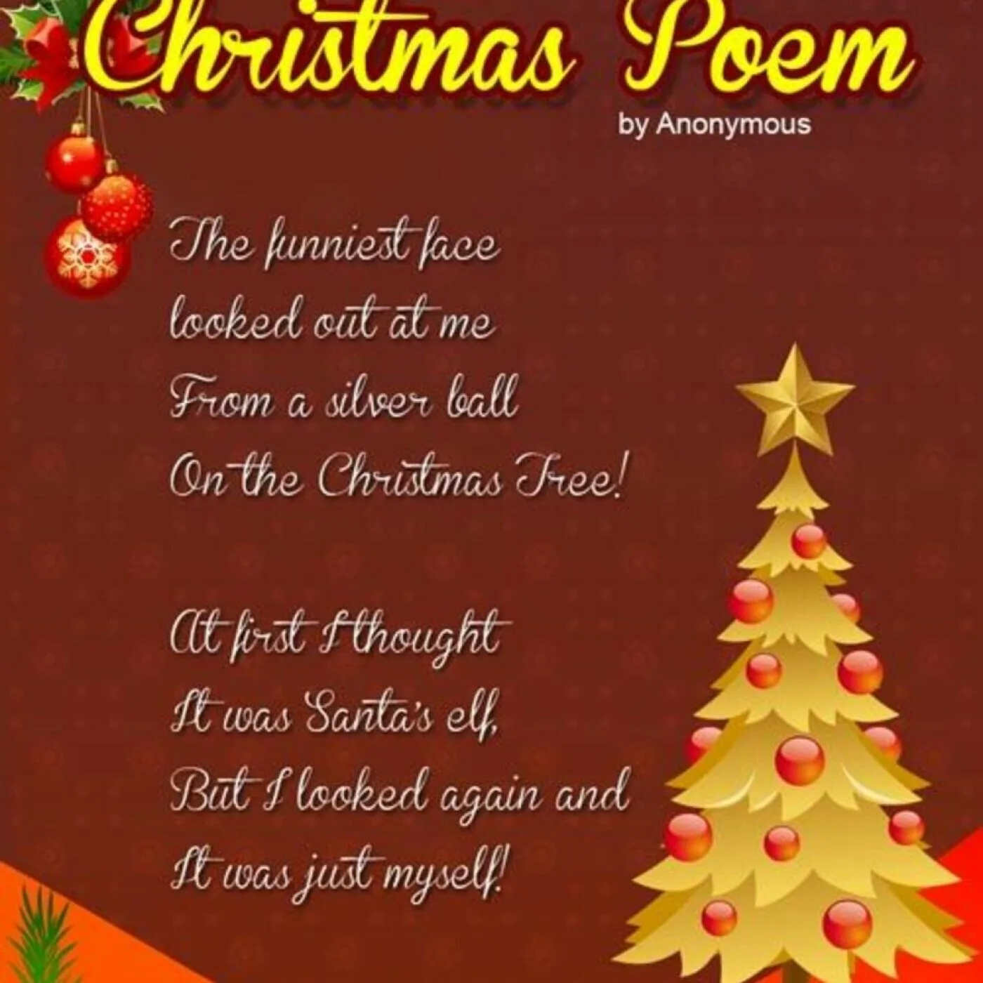 Фото Short Christmas poems #14