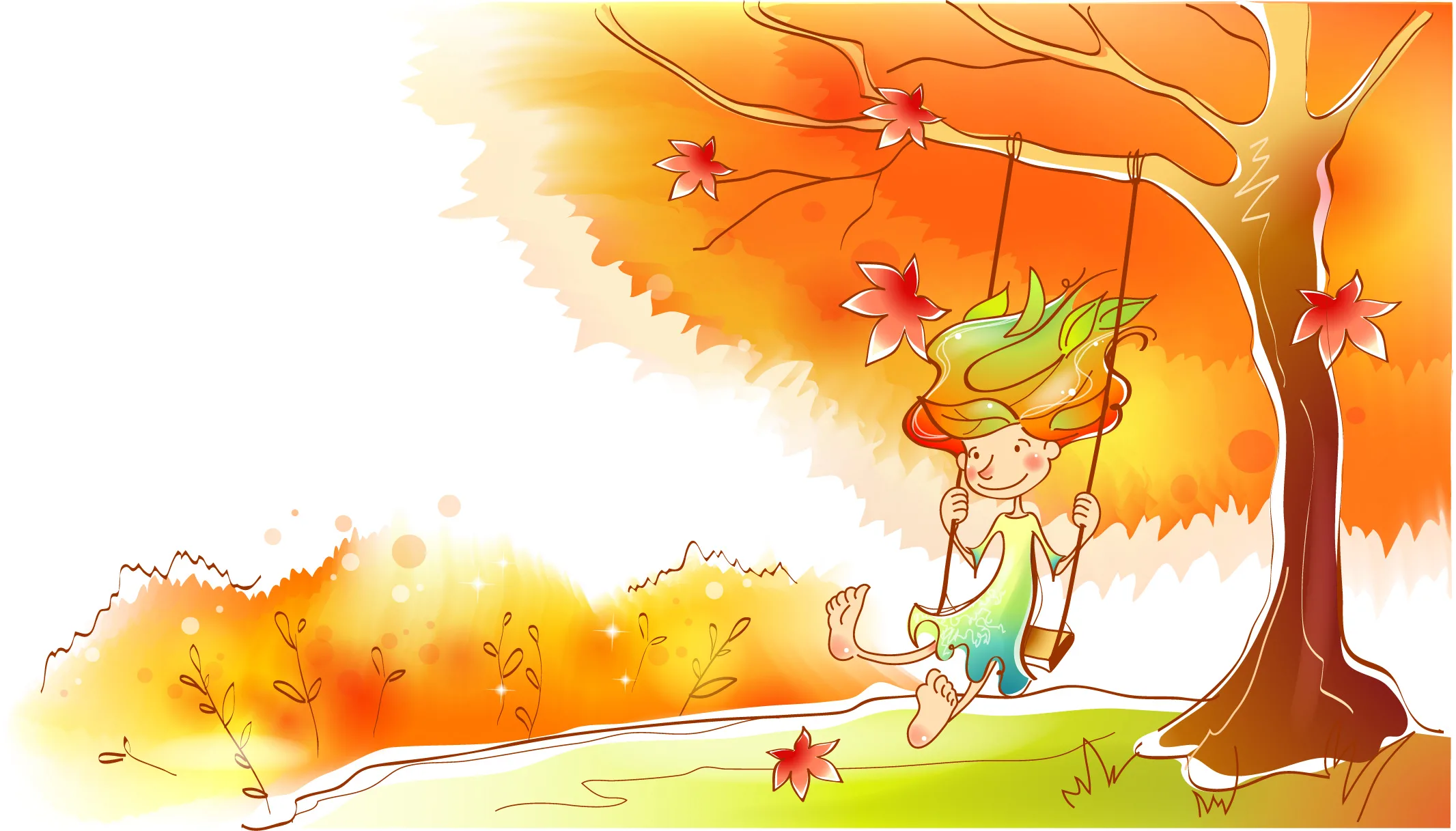 Вот и пришла разноцветная осень. Рисунок осень. Осень рисунок для детей. Осень картинки нарисованные. Осенние картинки для срисовки.