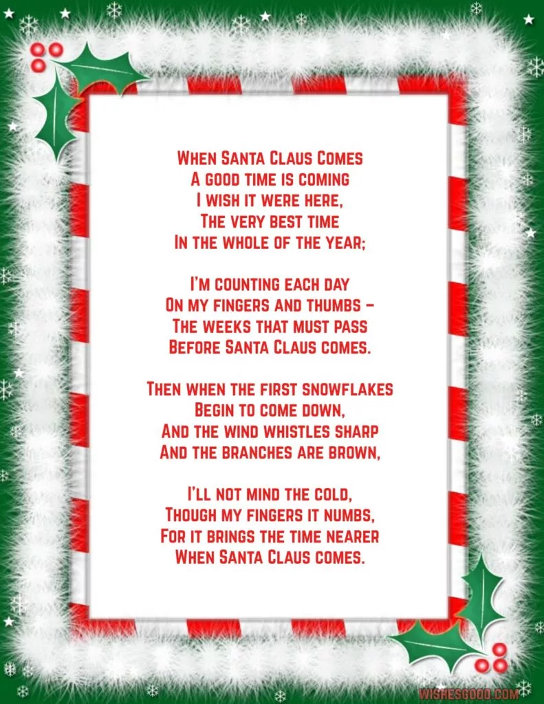 Фото Short Christmas poems #37