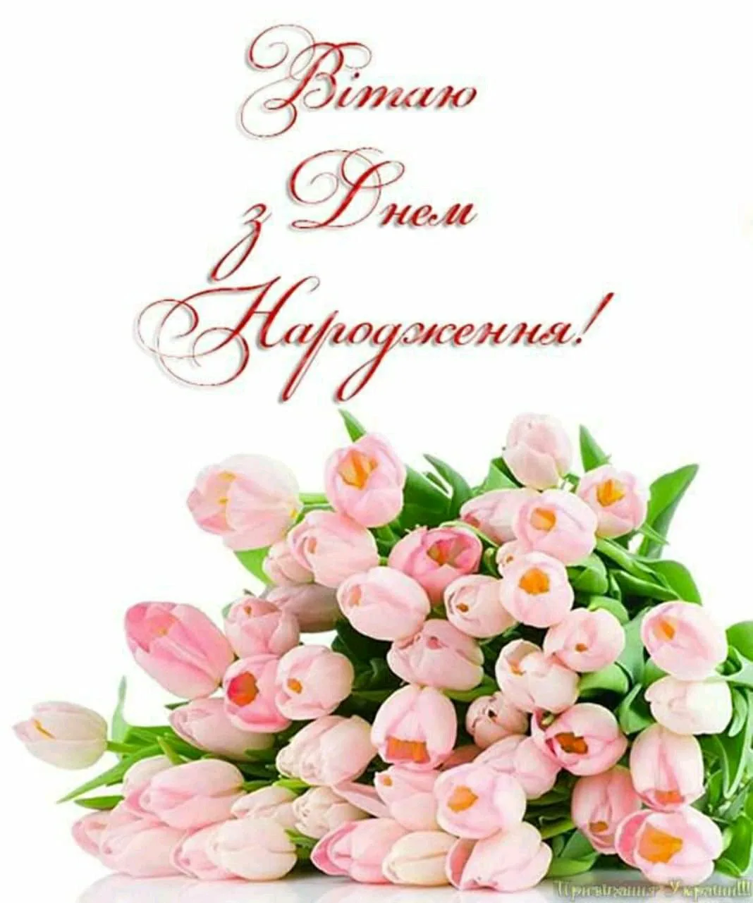 Фото Привітання з днем народження коханій дівчині на українській мові #74
