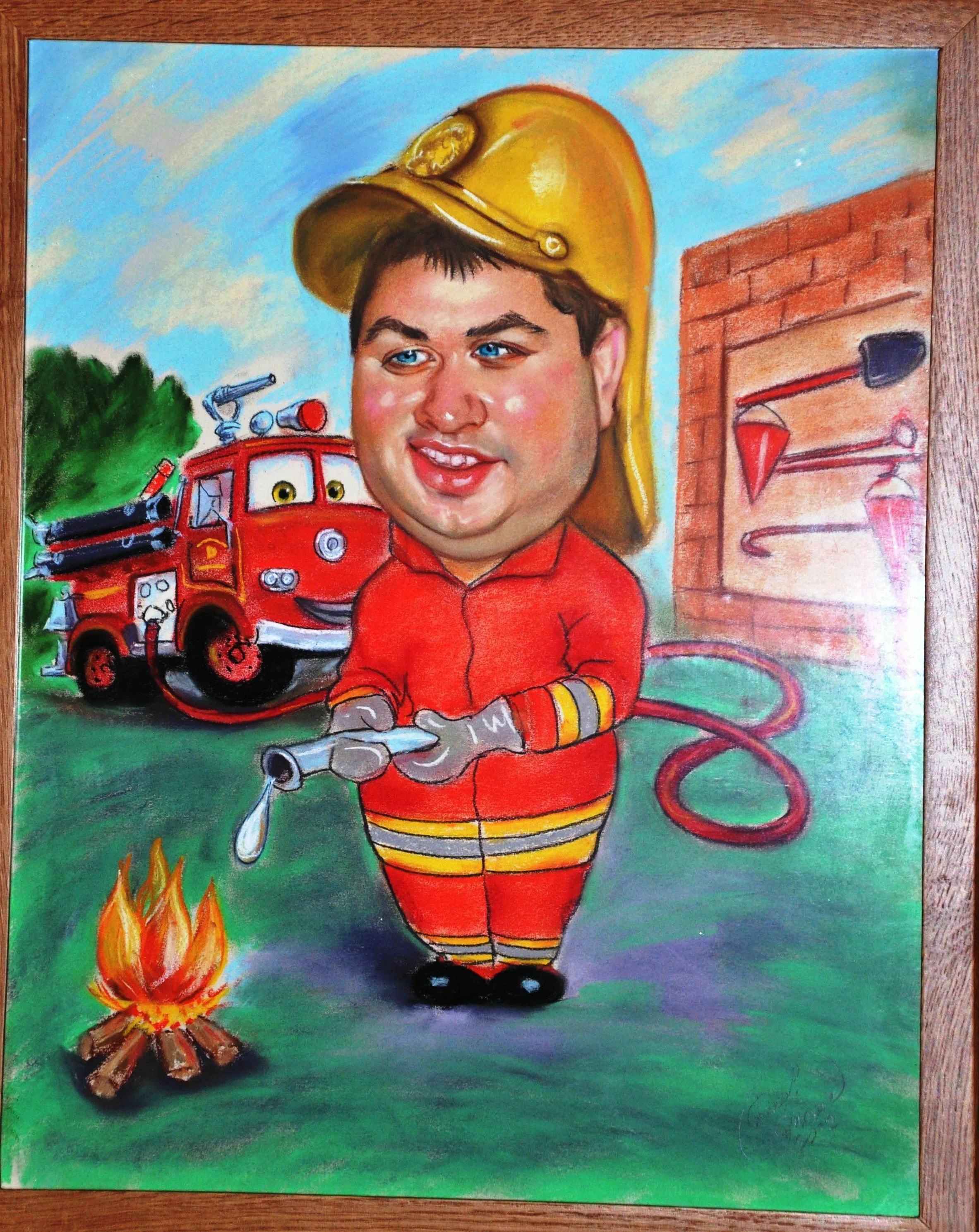 Фото Поздравления с днем рождения пожарному #31