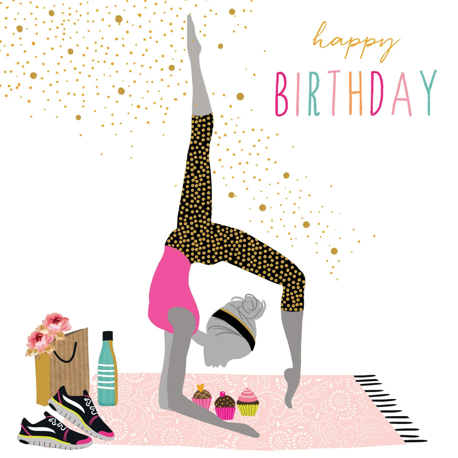 Фото Happy birthday greetings to yoga #6