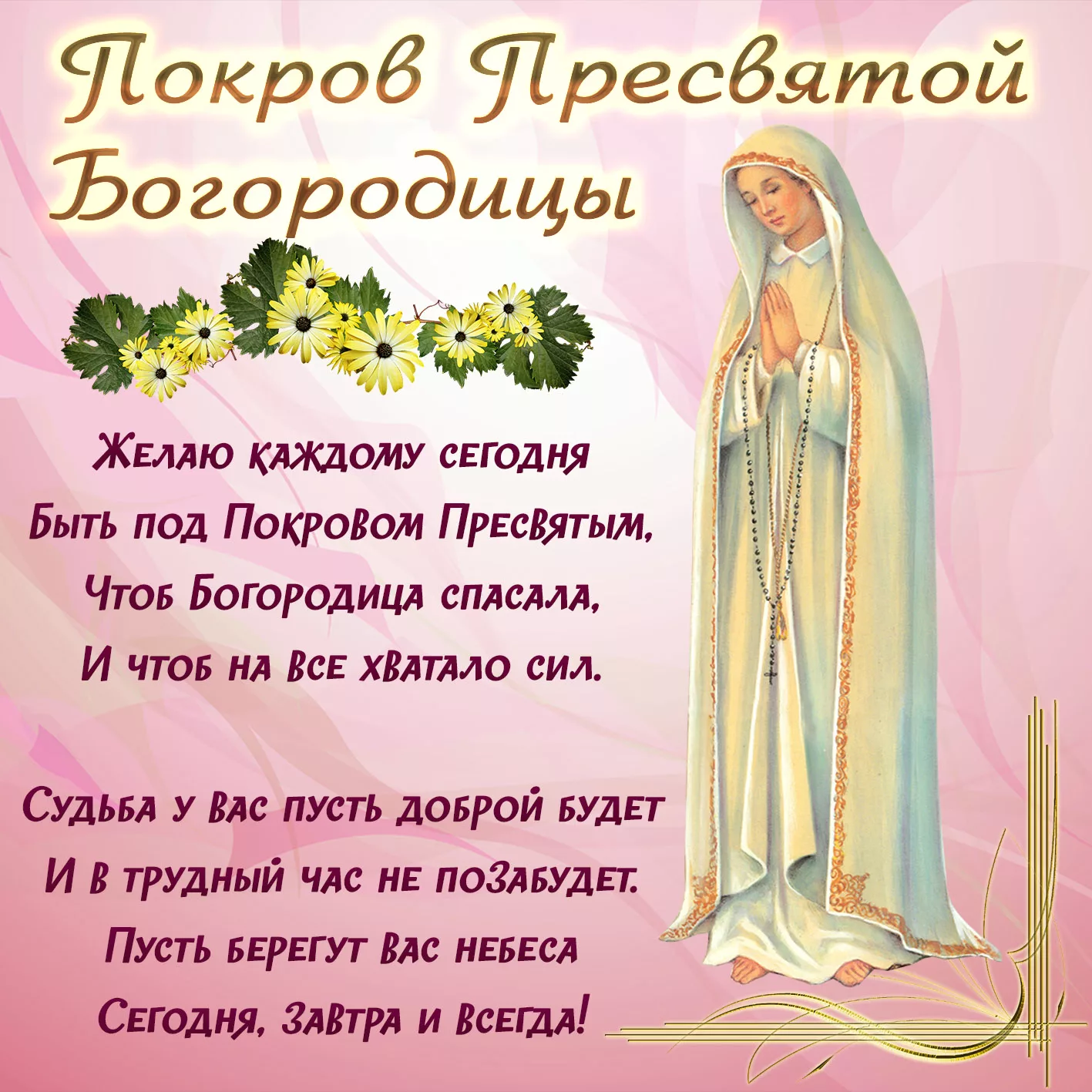 Фото Protection of the Most Holy Theotokos 2024 #5