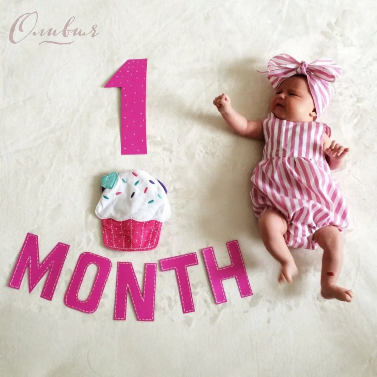 Открытку поздравление ребенку месяц