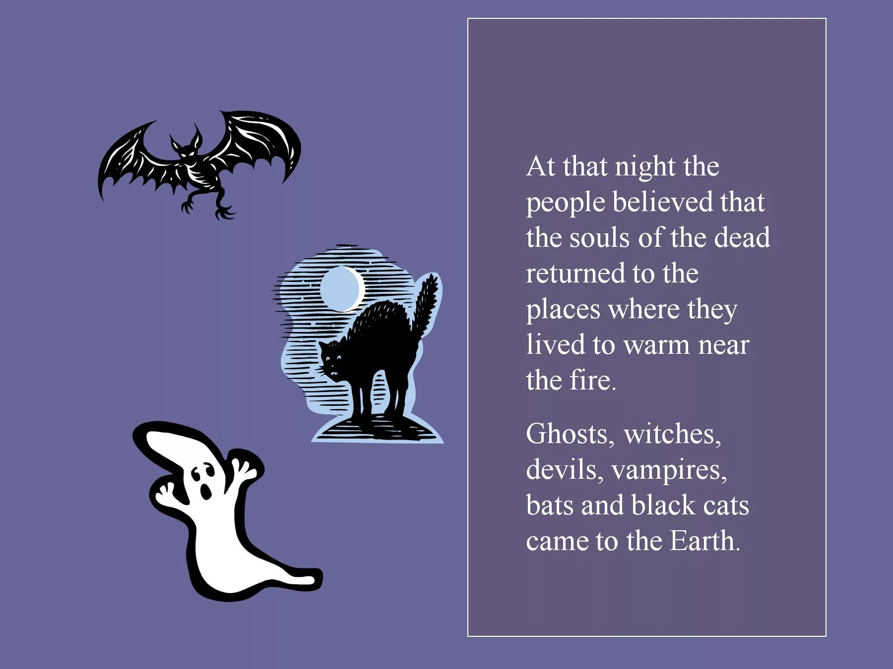 Фото Поздравления и стихи на Хэллоуин на английском языке с переводом #73