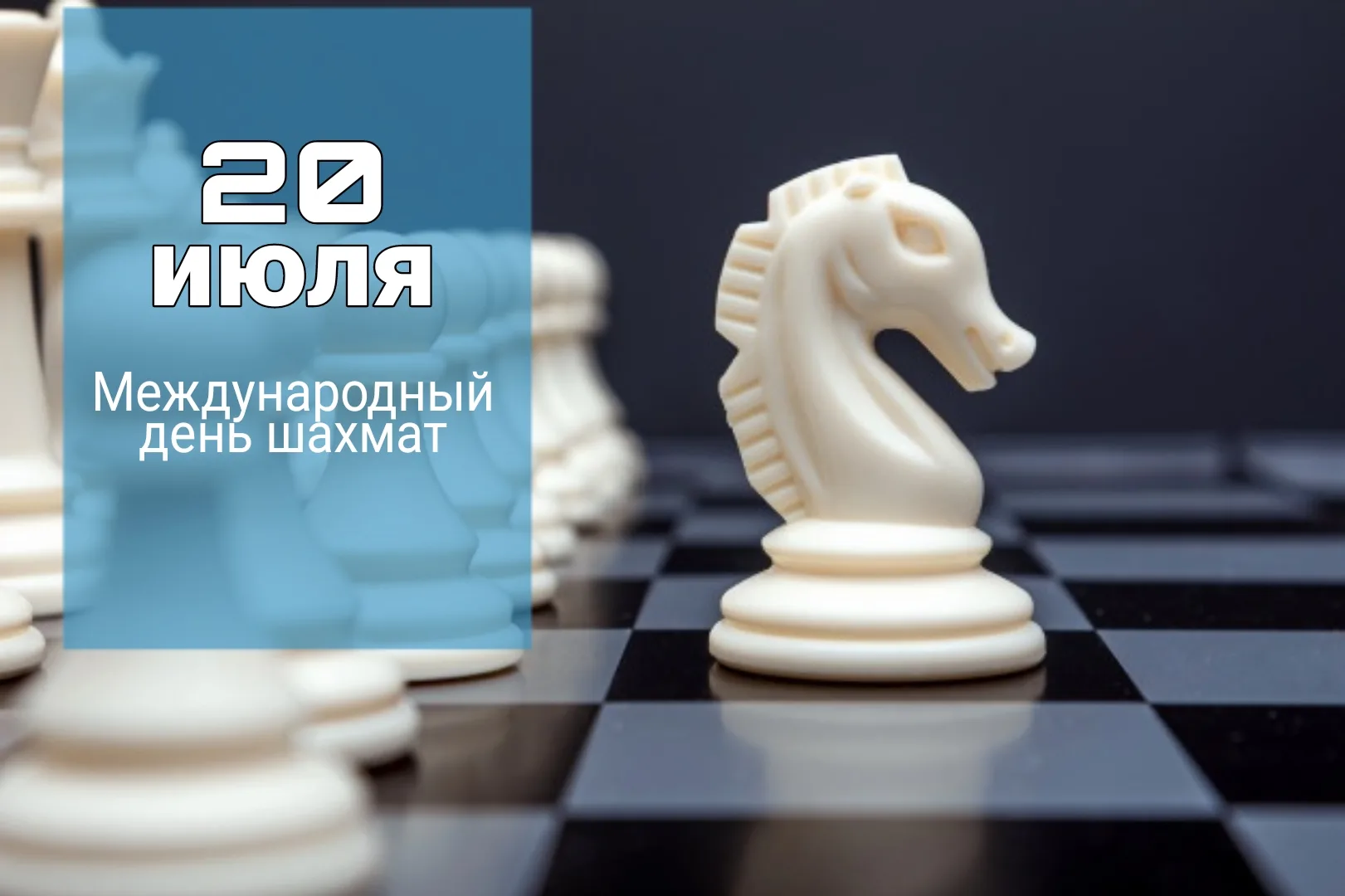 Фото День шахмат 2024, поздравление шахматисту #43