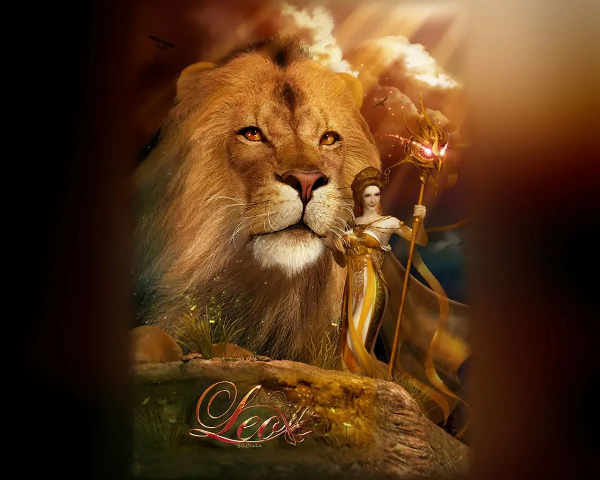 Лев гороскоп рождения. Лев фэнтези. С днем рождения Лев. Картина "Лев". Открытка с днём рождения мужчине со львом.