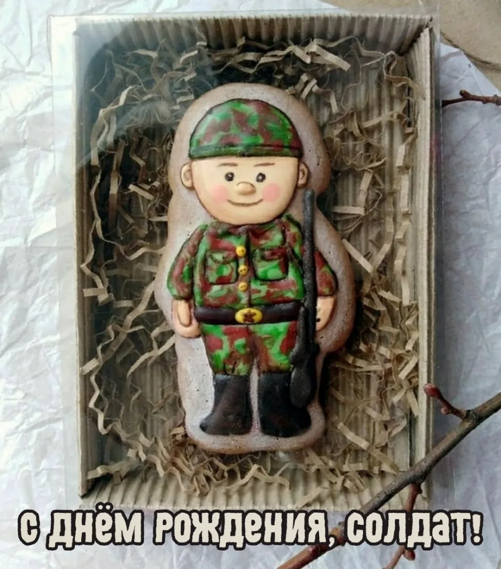Фото Поздравление с днем рождения солдату в армию #30