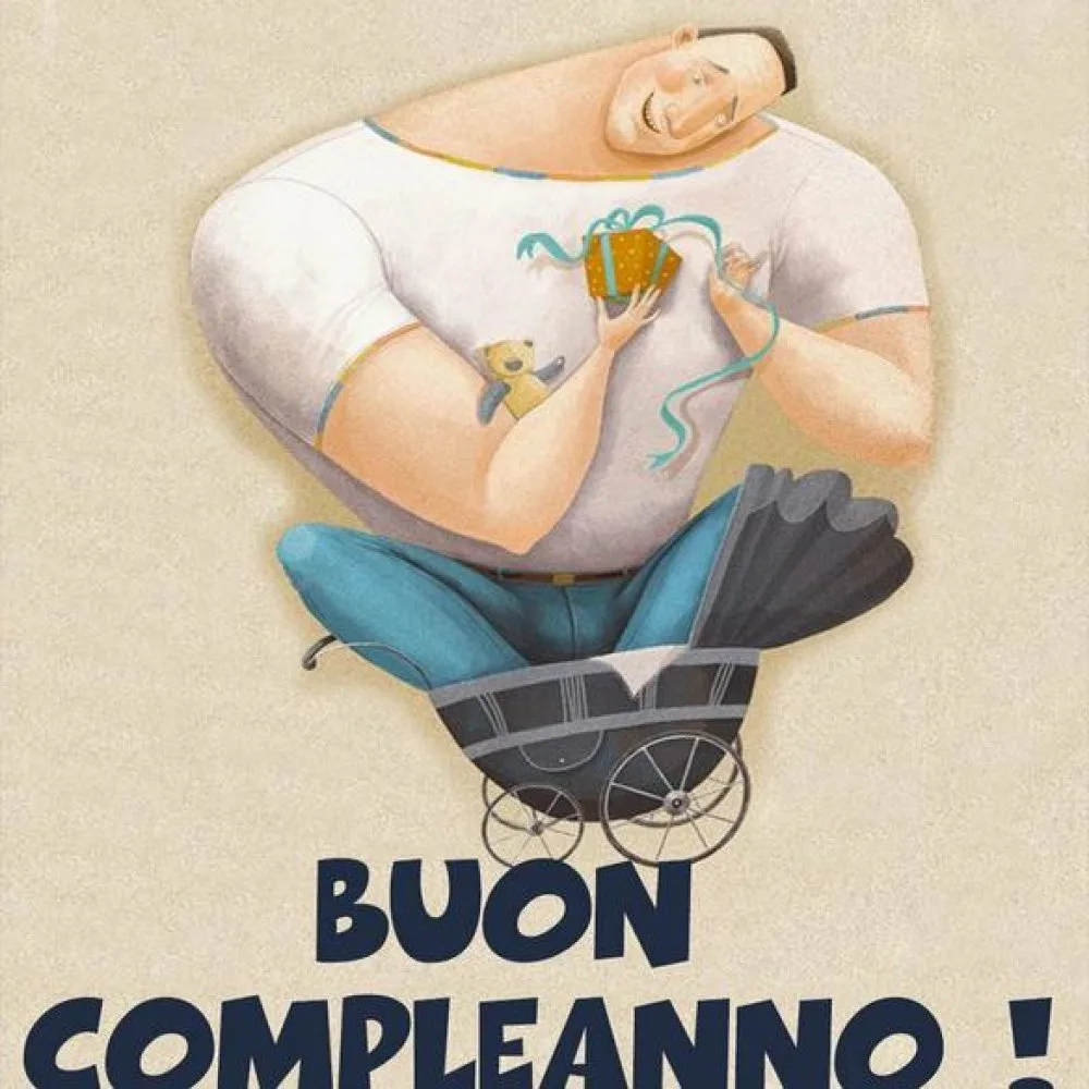 Фото Поздравление с днем рождения на итальянском языке #20
