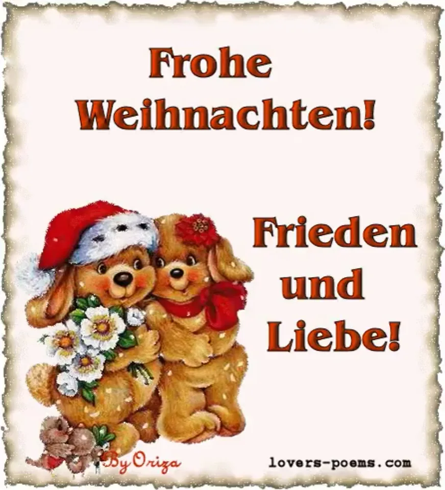Фото Поздравления с Рождеством на немецком языке с переводом #17